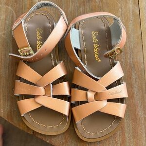 Salt Water Sandals by Hoy - Tan Kids Sandals